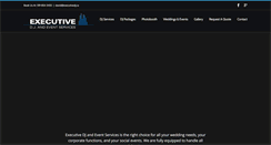 Desktop Screenshot of executivedj.ca